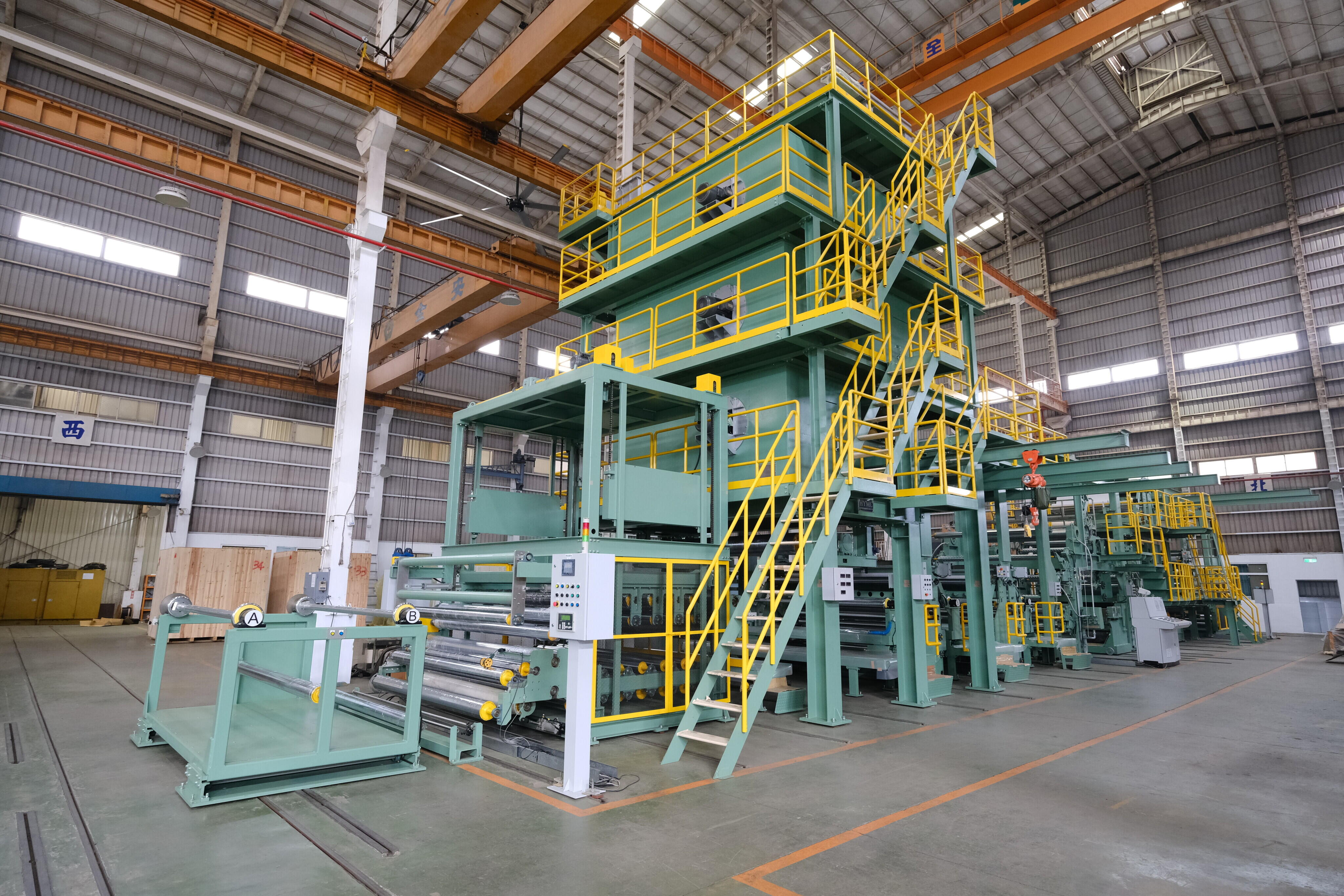 高效率塗布,含浸,貼合薄膜生產設備